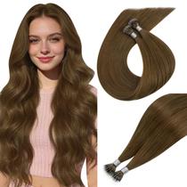 Extensões de cabelo Nano Bead Easyouth Brown 50 cm 50 g Silky Straight Extensões de cabelo Nano Bead Easyouth Brown 50 cm 50 g Silky Straight
