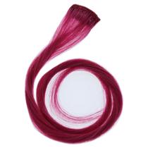 Extensões de cabelo Penteado Cabelo Humano Color Strip Rosa 40cm