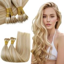 Extensões de cabelo RUNATURE Nano Remy Human Hair 40cm 50g Extensões de cabelo RUNATURE Nano Remy Human Hair 40cm 50g