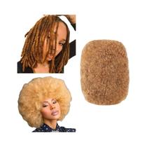 Extensões De Cabelo Sintético Afro Kinky Para Reparação De Dreadlocks Tranças Torcidas Pretas