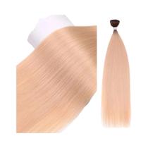 Extensões De Cabelo Sintético Longas E Retas Ombre Loiro Laranja De 30 Polegadas, Macias E Com