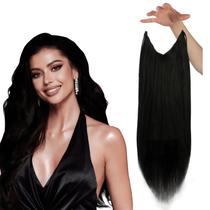 Extensões de cabelo Sunny Black Human Hair 80g 35cm Extensões de cabelo Sunny Black Human Hair 80g 35cm