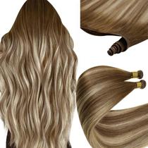 Extensões de cabelo Sunny Hair Genius Weft Cabelo humano Balayage Trama Extensões de cabelo humano Cabelo humano natural Ombre Castanho Marrom Destaques Platinado Loiro Costurado em Extensões de Cabelo 18 polegadas Extensões de cabelo Sunny Hair Genius Weft Cabelo humano Balayage Trama Extensões de cabelo humano Cabelo humano natural Ombre Castanho Marrom Destaques Platinado Loiro Costurado em Extensões de Cabelo 18 polegadas