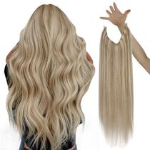 Extensões de cabelo Sunny Hair Real Human Hair 35cm 80g Blonde Extensões de cabelo Sunny Hair Real Human Hair 35cm 80g Blonde