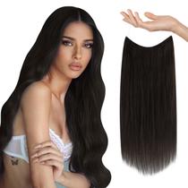Extensões de cabelo Sunny Wire Real Human Hair Fish Line Extensões de cabelo humano Extensões de fio invisíveis Marrom mais escuro 2 22 polegadas Extensões de cabelo Sunny Wire Real Human Hair Fish Line Extensões de cabelo humano Extensões de fio invisíveis Marrom mais escuro 2 22 polegadas