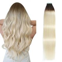 Extensões de cabelo SUYYA Tape em cabelo humano 14 polegadas e 40 g/pacote