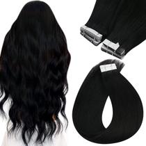 Extensões de Cabelo Tape-in Sunny Hair - Cabelo Humano Preto 22cm Extensões de Cabelo Tape-in Sunny Hair - Cabelo Humano Preto 22cm