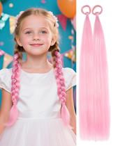 Extensões de cabelo TASHEEMA Pink Ponytail 20cm, 2 pacotes Extensões de cabelo TASHEEMA Pink Ponytail 20cm, 2 pacotes