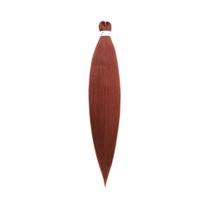 Extensões De Cabelo Trançado Pré-esticado Com Textura Ombre Yaki, Fibra Sintética Sem Coceira,