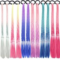 Extensões de cabelo: tranças coloridas HUJIANWEN para mulheres, crianças e meninas Extensões de cabelo: tranças coloridas HUJIANWEN para mulheres, crianças e meninas