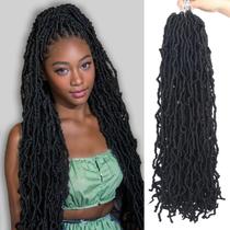 Extensões de cabelo Vemet Soft Locs Synthetic 30cm, 8 pacotes 1B