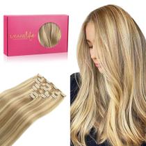 Extensões de cabelo Wennalife Clip em cabelo humano 14cm 120g
