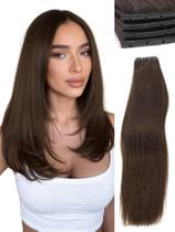 Extensões de cabelo WIGNEE 2 peças 36 cm 100% Remy Human Hair