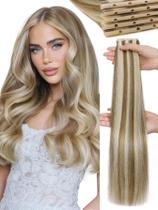 Extensões de Cabelo WIGNEE Double Hand Tied Beaded Weft 18" Loiro Extensões de Cabelo WIGNEE Double Hand Tied Beaded Weft 18" Loiro