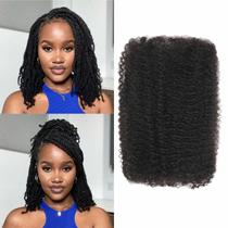 Extensões de cabelo YuDragonFT Afro Kinky Bulk 100% cabelo humano