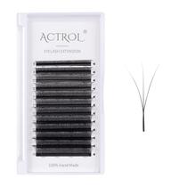 Extensões de cílios ACTROL W 3D Volume 0.07D Curl 8-15mm pretas Extensões de cílios ACTROL W 3D Volume 0.07D Curl 8-15mm pretas