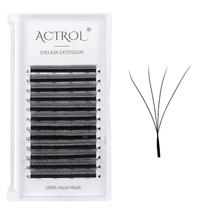 Extensões de cílios ACTROL W 4D Volume 0.07D Curl 8-15mm Extensões de cílios ACTROL W 4D Volume 0.07D Curl 8-15mm