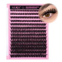 Extensões de Cílios ALICE - 280 Unidades Wispy Individuais (8-16mm D Curl)