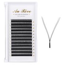 Extensões de cílios AuReve YY Lash D Curl 0,07 mm 11 mm Volume 4D Extensões de cílios AuReve YY Lash D Curl 0,07 mm 11 mm Volume 4D