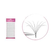 Extensões De Cílios Automáticas 6D De Dupla Camada, Volume Russo Em Seda Macia, Curvatura CD, Base