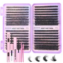 Extensões de cílios DAODER Natural & Thick Lash 640 unidades 40D+60D+80D+100D Extensões de cílios DAODER Natural & Thick Lash 640 unidades 40D+60D+80D+100D