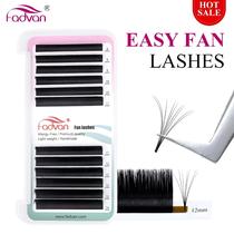 Extensões De Cílios De Ventilador Automático Natural Macio FADVAN Florescendo Flare Light Cilia Easy