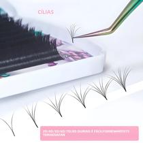 Extensões De Cílios De Visón Natural, Cílios Falsos Macios Volume Russo Yelix, Cílios Easy Fan Extensões De Cílios De Visón Natural, Cílios Falsos Macios Volume Russo Yelix, Cílios Easy Fan