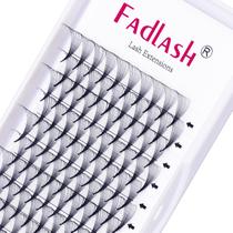 Extensões de cílios de volume FADLASH Premade 10D 0,07 mm D Curl