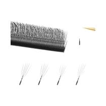 Extensões De Cílios De Volume Pré-Fabricadas Em Forma De U 4D 5D De Mink, Cílios Falsos Individuais