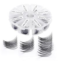 Extensões de cílios de volume pré-fabricadas WENDY LASHES 500 Fans 12D