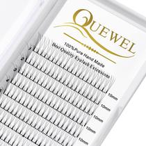 Extensões de cílios de volume QUEWEL 3D 0,07 mm C Curl 10 mm Extensões de cílios de volume QUEWEL 3D 0,07 mm C Curl 10 mm