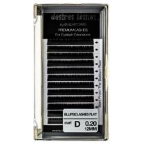 Extensões de cílios DESIRES LASHES Ellipse Flat 0,20 mm D Curl