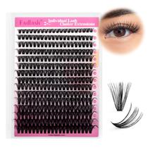 Extensões de cílios em tufos FADLASH 300 peças 8-20 mm 40D curvatura D