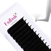 Extensões de cílios FADLASH Self Fanning 0,07 mm C D Curl 14 mm