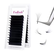Extensões de cílios FADLASH Volume 0,07 mm D Curl 16 mm de comprimento