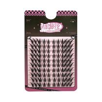 Extensões De Cílios Fluffy Fox 3 6 10 Linhas Naturais Y2k Segmentadas Em Grupos Únicos Ferramentas