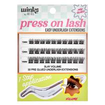 Extensões de Cílios Inferiores Ardell Winks - Volume Pré-Colado