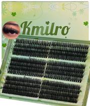 Extensões de cílios Kmilro Fluffy Lash Clusters 14-20 mm 480 unidades