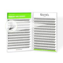Extensões de cílios Kolybel 24D 0,05 mm de espessura 13 mm de comprimento