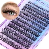 Extensões de cílios Pawotence Lash Clusters Wispy 9-16 mm 192 unidades