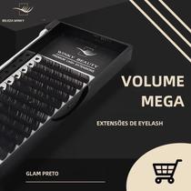 Extensões de Cílios Personalizadas - Volume Russo, Seda, Logotipo