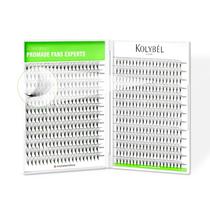 Extensões de cílios pré-fabricadas Kolybel 14D 0,07 C 11 mm 500 ventoinhas
