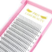 Extensões de cílios pré-fabricadas para ventiladores PRO LASHBEAUTY 3D-0,07-15 mm Extensões de cílios pré-fabricadas para ventiladores PRO LASHBEAUTY 3D-0,07-15 mm