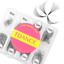 Extensões de cílios TRDANCE Premade 5D-24D C/D Curl 8-15mm