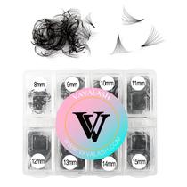 Extensões de cílios VAVALASH 600 Ventiladores 5D-16D 8-15mm mistos