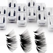 Extensões de cílios WENDY LASHES 1200 Ventiladores 20D 0,07 C/D Curl