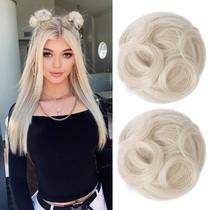 Extensões de coque de cabelo REECHO Mini Claw Clip Messy Cat Ears x2 Extensões de coque de cabelo REECHO Mini Claw Clip Messy Cat Ears x2