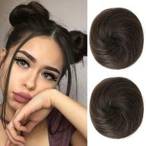Extensões de coque de cabelo REECHO Mini Claw Clip Messy Cat Ears