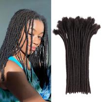 Extensões de Dreadlocks Orientdreads 20 cm 0,4 cm 60 unidades Preto Extensões de Dreadlocks Orientdreads 20 cm 0,4 cm 60 unidades Preto