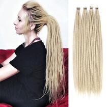 Extensões Dreadlock Kraler 22 cm 40 fios 613 loiras